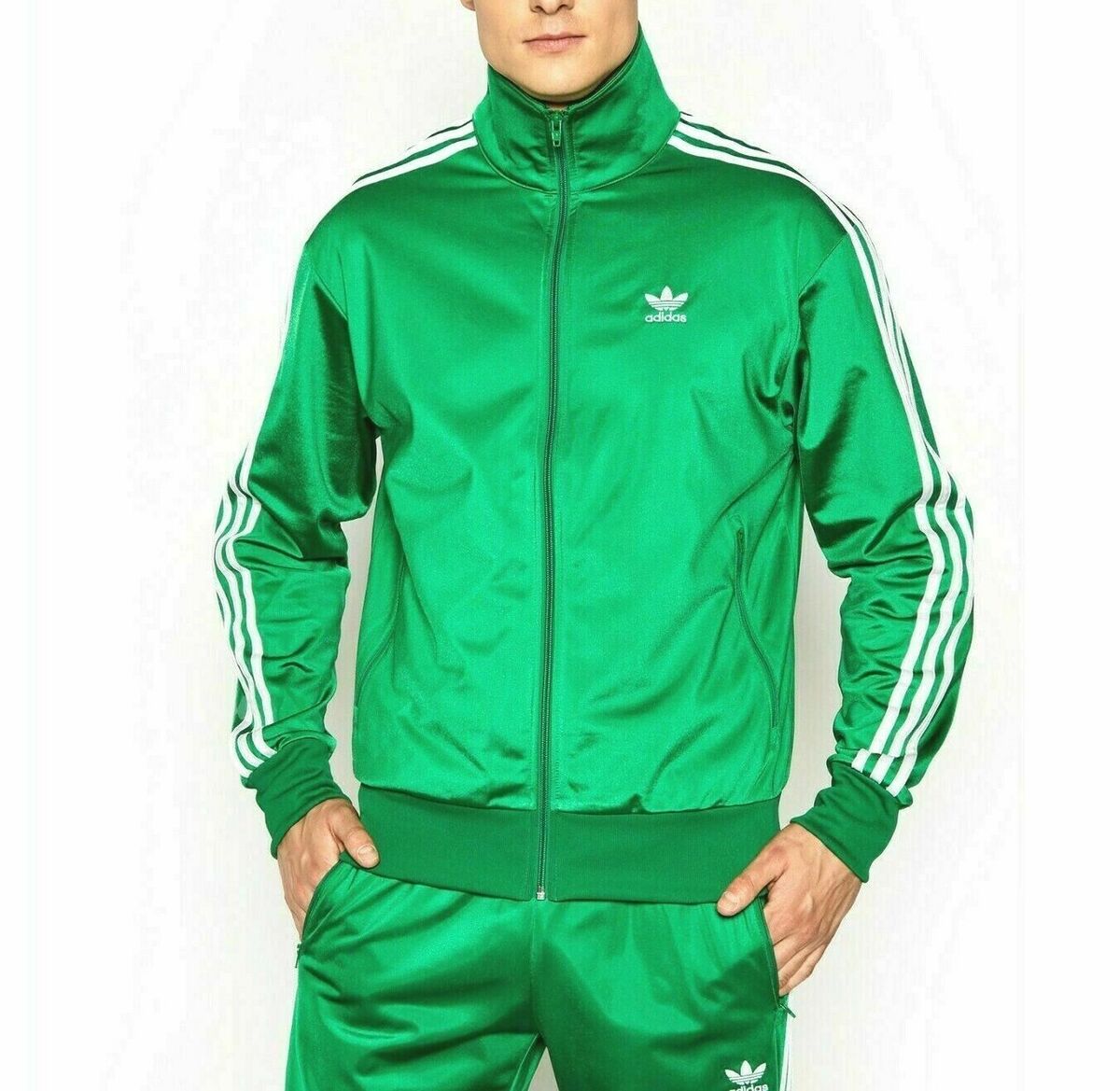 adidas Og MEN'S FIREBIRD TRACKSUIT (LG) JACKET & (XL) PANTS adidas Og MEN'S FIREBIRD TRACKSUIT (LG) JACKET & (XL) PANTS