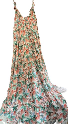 Forever 21 Floral Lace Maxi Dress Medium M | eBay