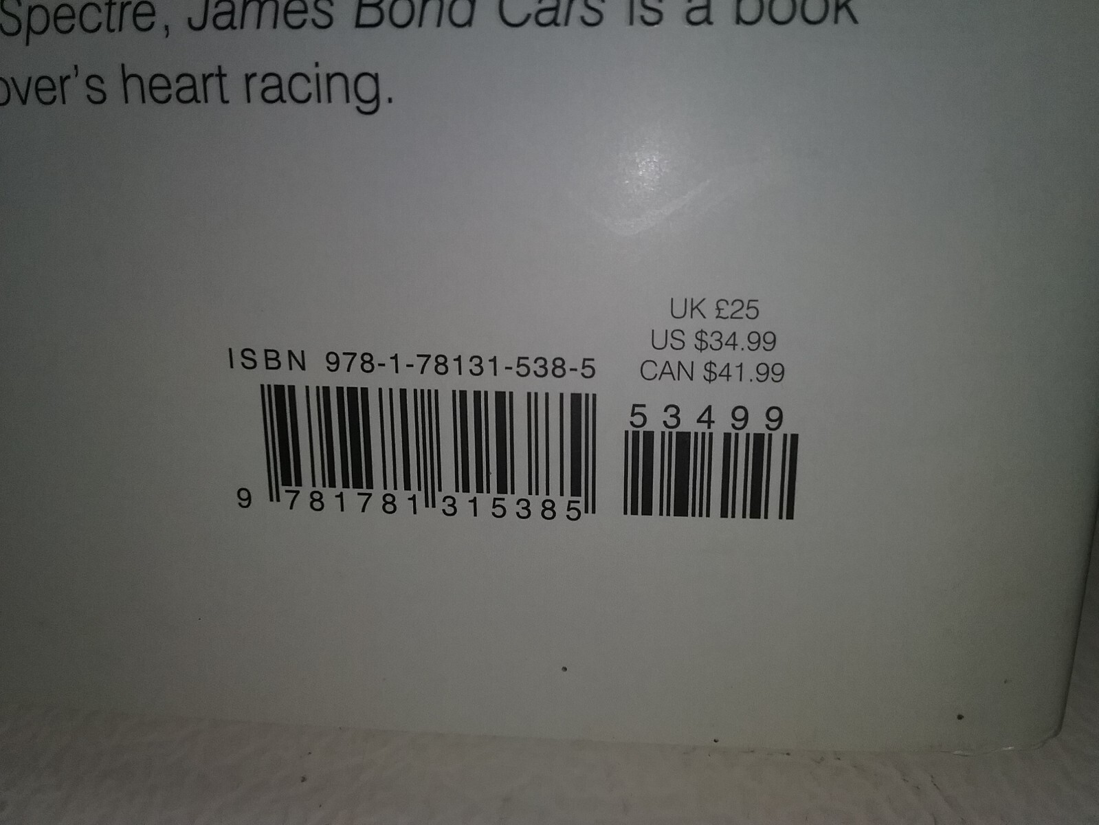 James Bond Cars Frederic Brun 2015 Hardback Book Aurum Press Excellent Condition