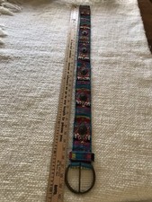 chicos boho vintage leather belt 37 Inches