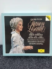 Giacomo Puccini: Manon Lescaut~2 CDs + Libretto~1984~Opera~Deutsche Grammophon