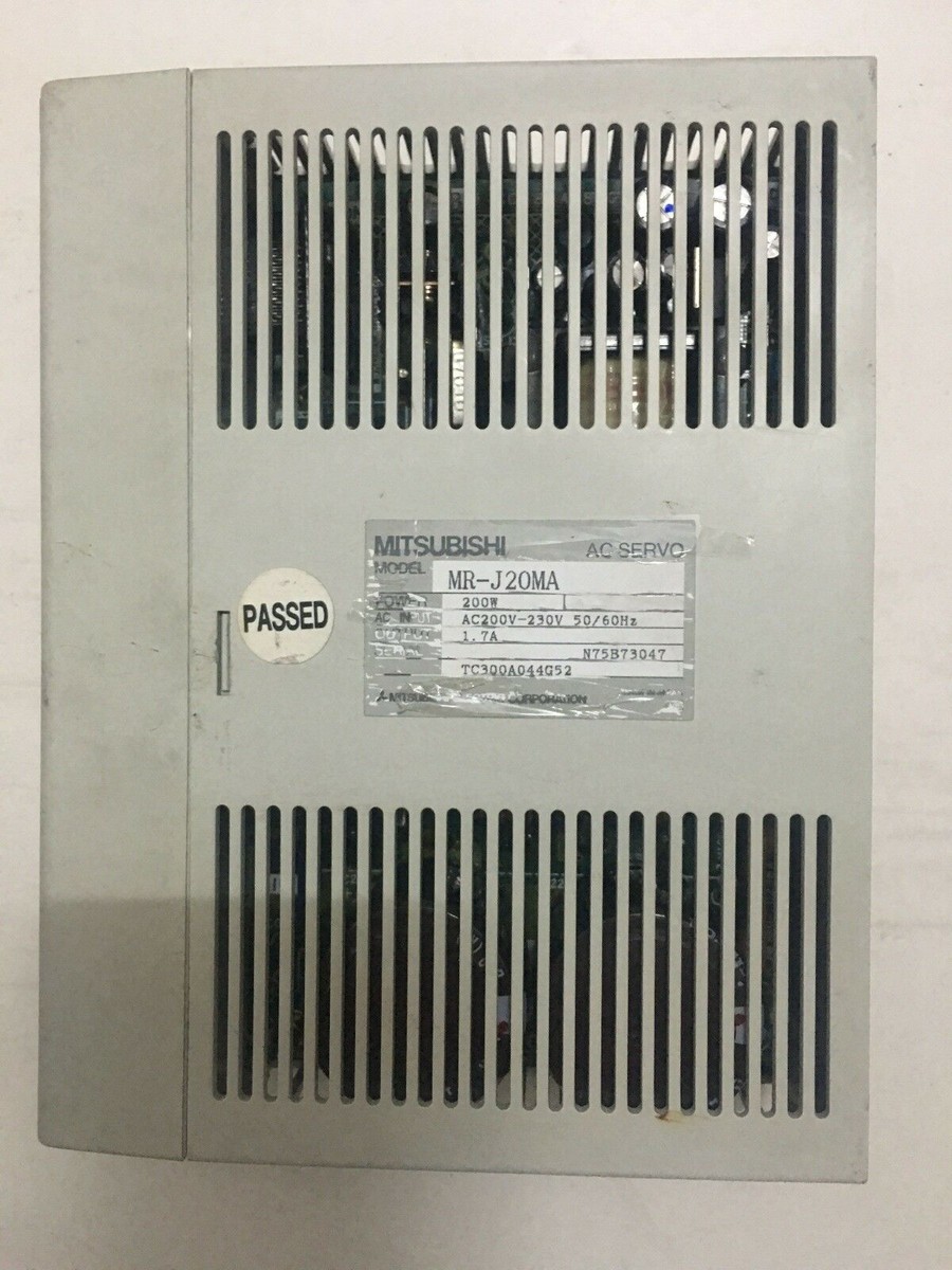 MR-J20MA Used Mitsubishi servo drive Free Shipping | eBay MR-J20MA Used Mitsubishi servo drive Free Shipping | eBay