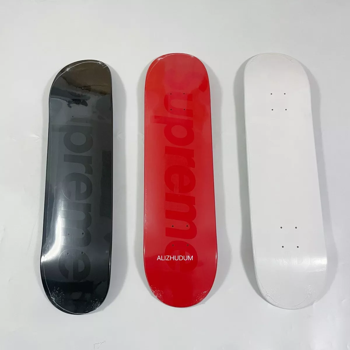 Tonal Box Logo Skateboard