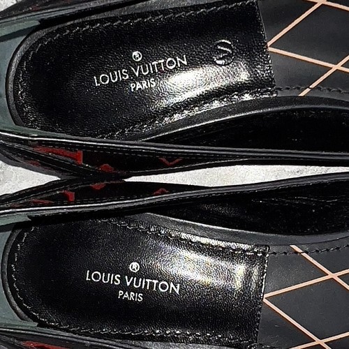 Louis Vuitton Infrarouge New Revival Monogram Canvas Ballet Black 7.5 US 37.5EU - Picture 10 of 12