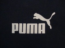 T-shirt PUMA abbigliamento sportivo e casual logo cotone blu taglia 2XL