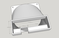 Nvidia CMP100 - 210 Cooling Shroud 120mm fan