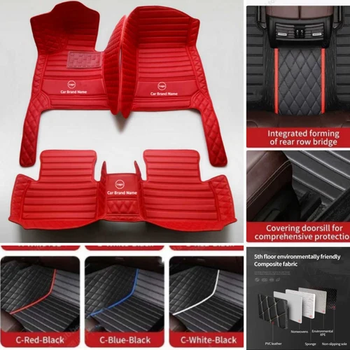 For Ford 1990-2025 Car Floor Mats Custom Pad All Weather Carpet Cargo Liner - Foto 23 di 34