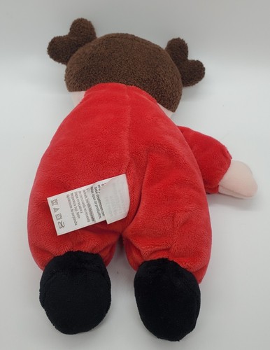 Baby Starters My First Christmas Doll Plush Lovey Brown Hair And Rattle - Picture 2 of 6