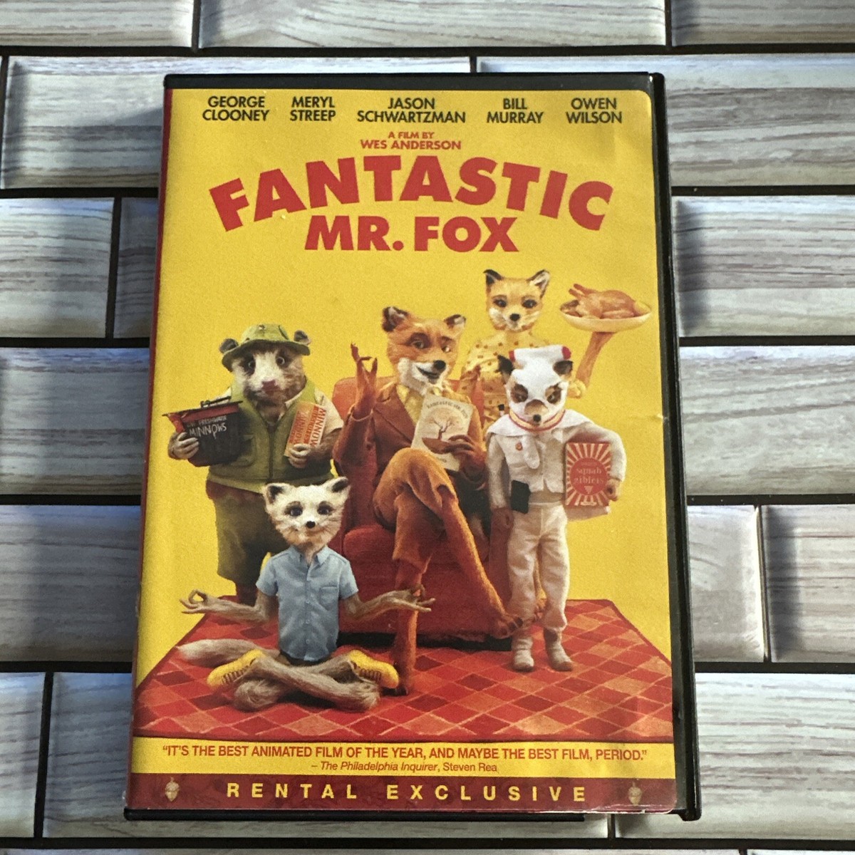 Fantastic Mr. Fox - DVD - Wes Anderson Film Comedy Family