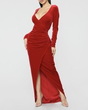 Velvet Maxi Gown Size XS