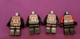 LEGO Ninjago Minifigure Lot Stone Army Warrior PARTS Red Yellow Blue *Read Desc*