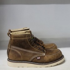 Carolina Mens AMP USA 6 Soft Toe Boot Brown (...
