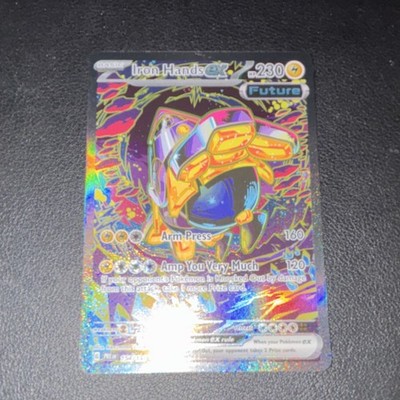 Pokémon Iron Hands ex 154/131 SIR Holo Prismatic Evolutions English