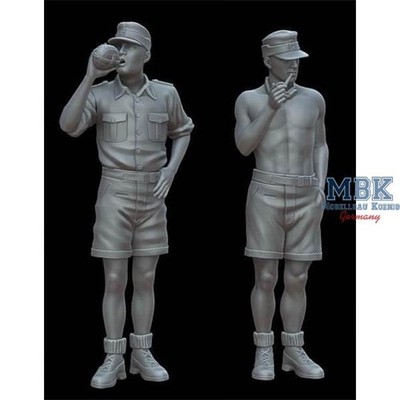 White Storck Miniat. WSM-F48002 DAK Soldiers part 1
