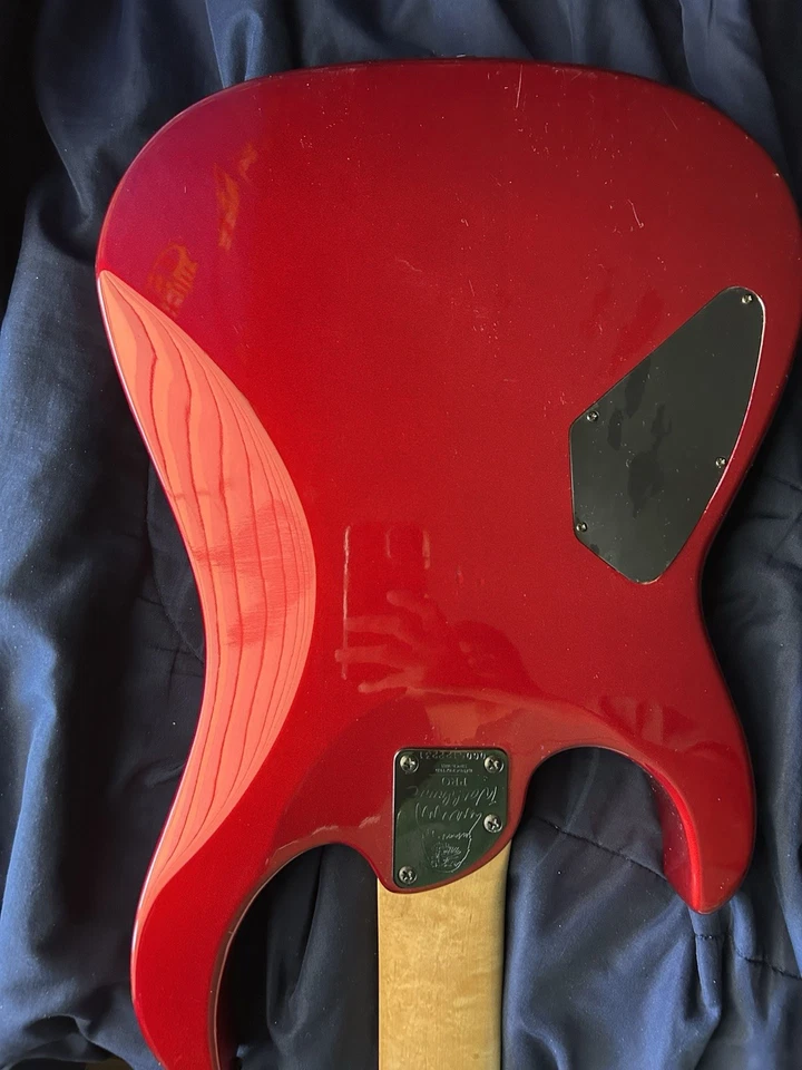 Washburn Wg-587 7 String Guitar- Red - Image 3 of 4