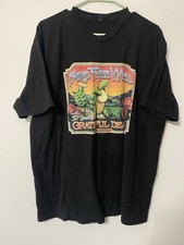 Grateful Dead Fare Thee Well 50 Years Black T-Shirt Size XG Music Rock  Pop