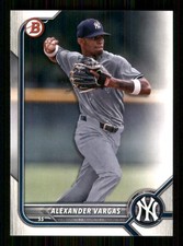 2022 Bowman #BP-140 Alexander Vargas New York Yankees 61208