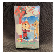 Family Home Entertainment Rudolph the Red-Nosed Reindeer VHS 1992 NTSC G