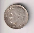 1952-P DIME 90% SILVER TEN CENTS PHILADELPHIA 10¢ UNITED STATES OF AMERICA USA