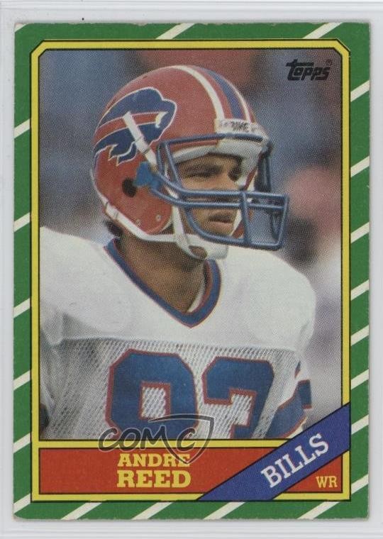 1986 Topps Andre Reed #388 HOF 1ta0