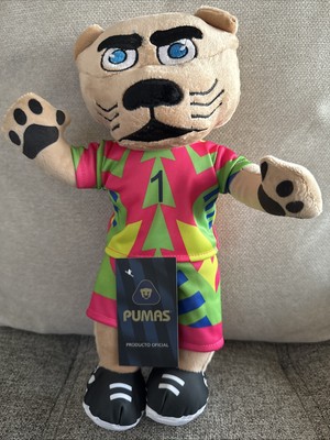 Goyo With Sound Pumas UNAM Peluche Mascota CU 33xm 12In Official