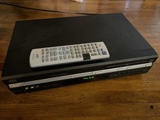 JVC HR-XVC28BU VCR DVD Combo VHS Tape Player Retro Vintage Dubbing Complete
