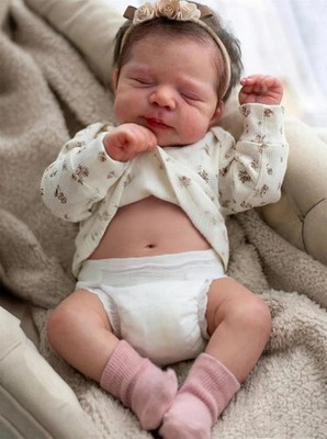 Reborn Baby Dolls Silicone Full Body-18 in Full Silicone Reborn Dolls, Realisti
