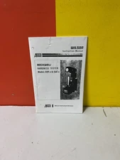 WILSON OUR-a & OUS-a Rockwell Hardness Tester Instruction Manual