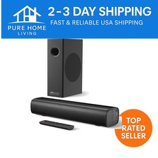 Dynamic 14.2" Soundbar with Remote Control and 4" Subwoofer Perfect for Movies