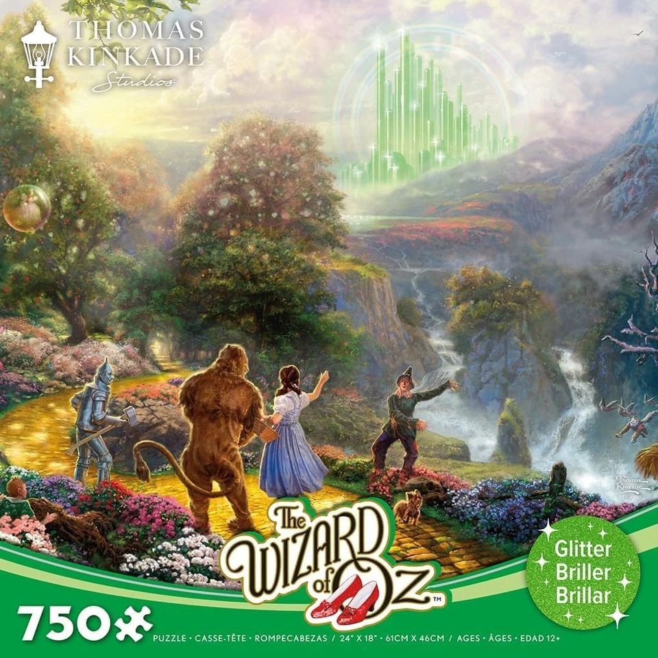 Juguete Ceaco - Thomas Kinkade - El Mago de Oz - Dorothy descubre E Foto 3 de 4