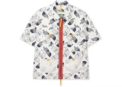 The North Face x Brain Dead Boxy Mountain Chemise Vintage Blanc - Photo 1/4