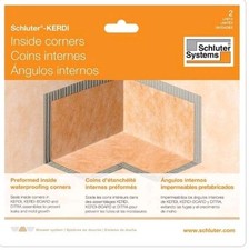 Schluter KERDI-KERECK INSIDE CORNER 90 2 Pack/ Waterproofing Shower Membrane
