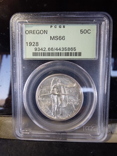 1928 MS66 OGH Oregon Trail Commemorative Half Dollar - PCGS MS66