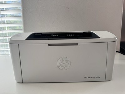 HP LaserJet Pro M15w Wireless Monochrome Laser Printer Tested Working