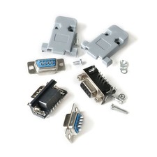 9 Pin Male/Female Gold Plated Socket PCB Board Mount Solder Connector Plug D-SUB