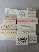 17 Birthday Themed Stamps, crafts
