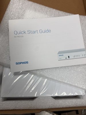 Sophos SD-RED 20 VPN Firewall SD-WAN Edge Device w/ Quick Start Guide
