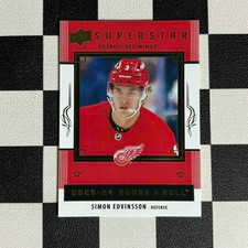 2023-2024 Upper Deck Series 2 Hockey Cards - Detroit Red Wings