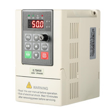 Aliao Inverter per Motori Trifase 0.75Kw Inverter 220V Trifase Ingresso Monofase