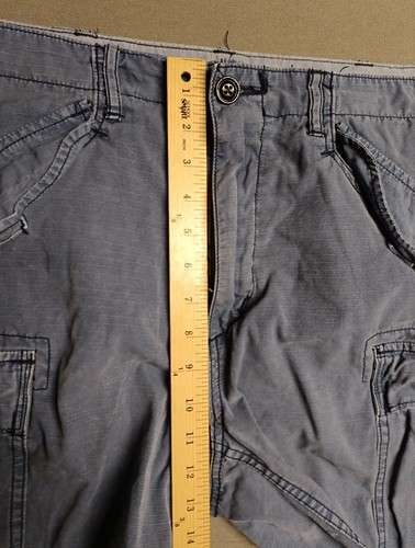Pantalones Cortos de Carga Militar Polo Ralph Lauren Para Hombres 34x8.5 Calce Relajado Bolsillos a Presión - Imagen 10 de 12