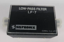 LP-7 LOW PASS FILTER 30MHz Siltronix Japan UNTESTED