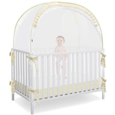 Compact Baby Mosquito Net Crib Tent - Easy Assembly for Ultimate Comfort