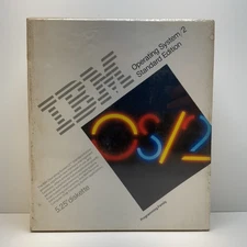 IBM Operating System 2 Standard Edition OS/2 5.25” Diskette 1987 Factory Sealed 