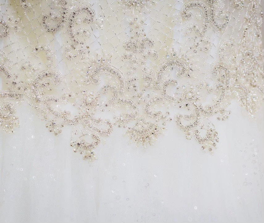 Vestido de novia Casablanca marfil 2374 talla 6 Foto 3 de 4