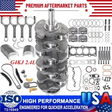 G4KJ 2.4 Engine Rebuild Overhaul Kit Crankshaft & Conrods Gasket For HYUNDAI KIA