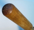 Vintage 11 inch long Wooden Pestle Masher with Ball knob Kitchen Spices Herbs Rx — photo 3