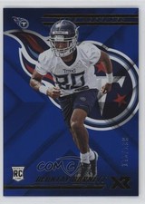 2018 Panini XR Rookies Blue /199 Deontay Burnett #103 14tz