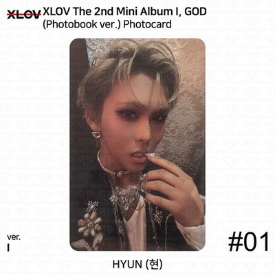 XLOV The 2nd Mini Album I, God Photobook ver. Photocard | eBay