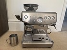SAGE The Barista Express Impress Bean to Cup Coffee Machine - Brushed Stainless 
