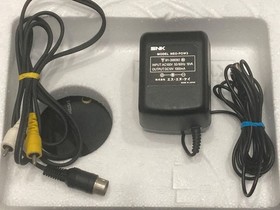 SNK Neo Geo Console Arcade Stick Box For Parts Tested Japan A0656